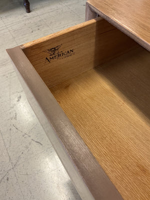 American of Martinsville Mahogany Nightstand 24 .5 x 22  x 17.5