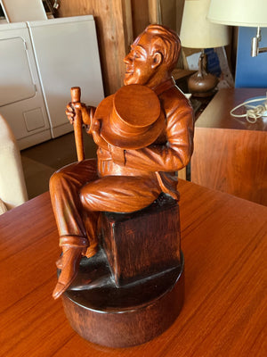 Wooden Man figurine 