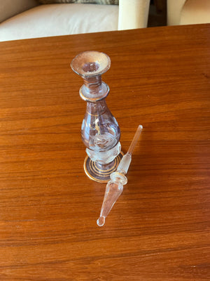 Glass perfume bottle