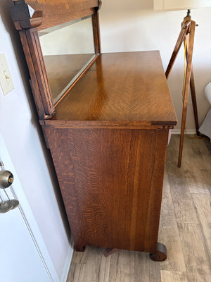 antique Medium Oak Oak Wood