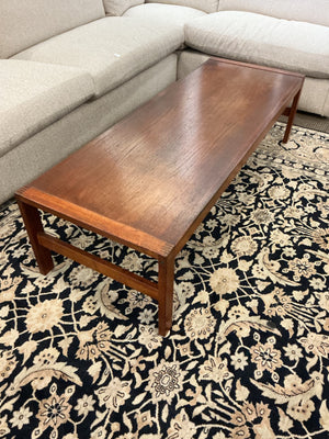Danish Modern Coffee Table 23x63x17