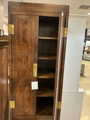 Henredon Tall Mid Century Armoire Cabinet 26x18x81