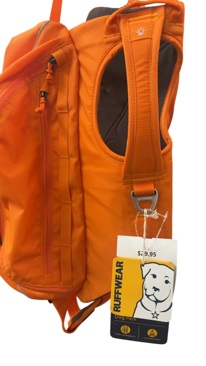 Ruffwear Approach Orange Poppy Dog Hiking Backpack – New With Tag