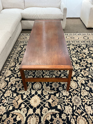 Danish Modern Coffee Table 23x63x17