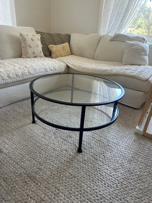 pottery barn coffee table