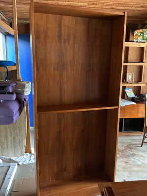 Wood bookcase