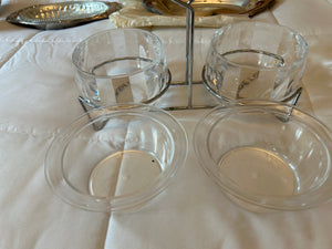 Double serving dish