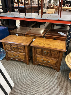 Stanley Mid Century Night Stands (pair) 16x28x24