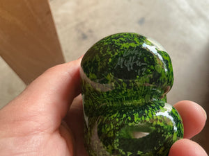 Signed Glass “Love Muffin” Figurine