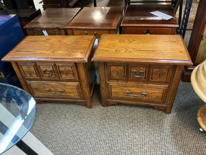 Stanley Mid Century Night Stands (pair) 16x28x24