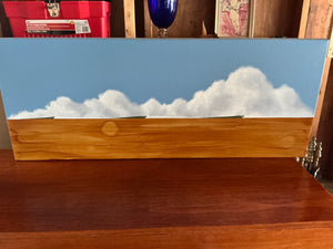 Ocean Wave Painting Crashing Waves, 40 in Tall x 16 in Wide x 1.5 in Deep