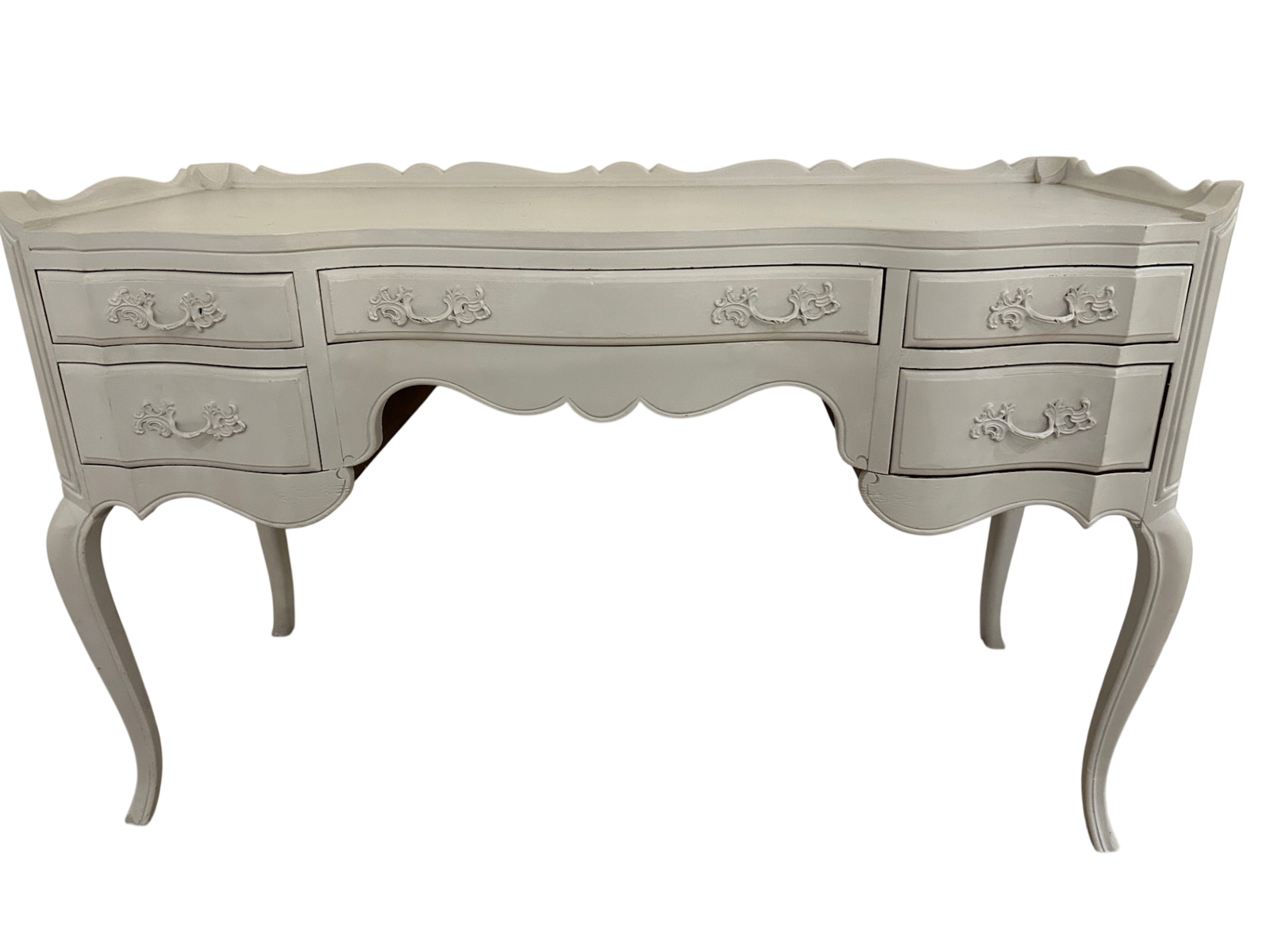 French Provincial Vanity Desk 48x19x29