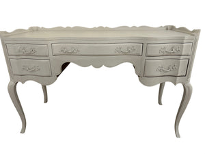 French Provincial Vanity Desk 48x19x29