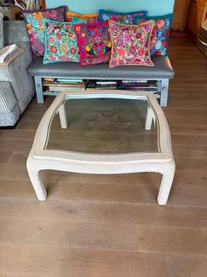 American Drew White Wash Wood