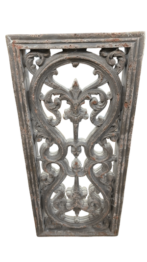 Decorative Cast Metal  Mirror  32 x 15