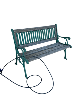Liberty Cast Iron &  Wood Garden Bench 50” W