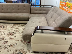 Istikbal Natural Sectional Sleeper Sofa 125x95