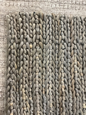 Natural Jute Chunky Textured Weave Area Rug, Approx. 9'3" x 11'9"
