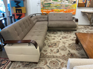 Istikbal Natural Sectional Sleeper Sofa 125x95