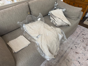 Restoration Hardware Gray--  2 slipcovers