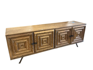 Warus Rustic Sideboard  88" x 22" x 32"