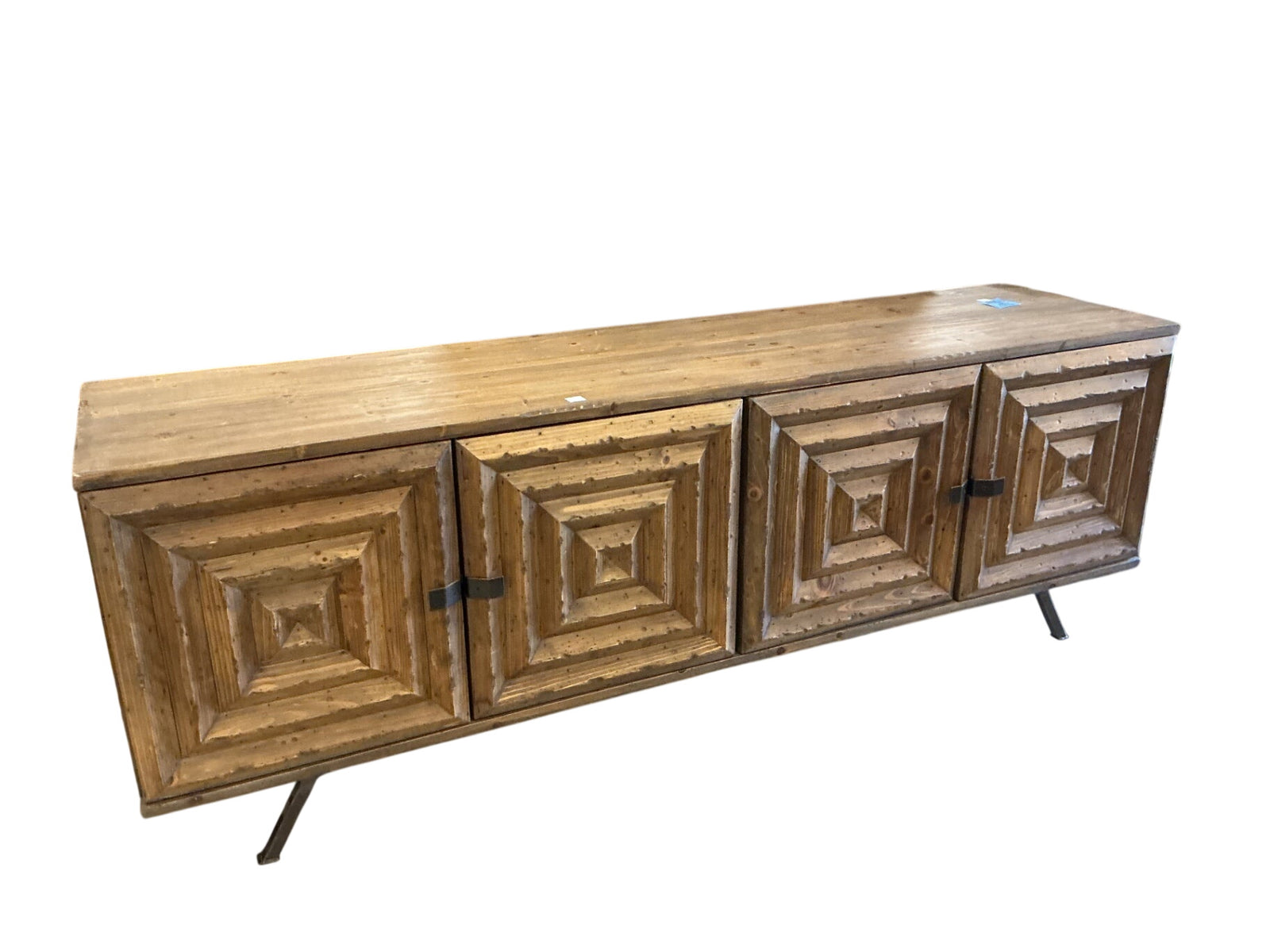Warus Rustic Sideboard  88" x 22" x 32"