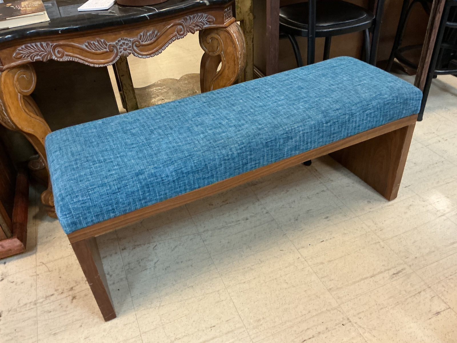 Upholstered Bench - 48" x 16" x 20"