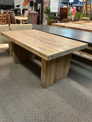 Wood Dining Table - 68" x 38" x 30"