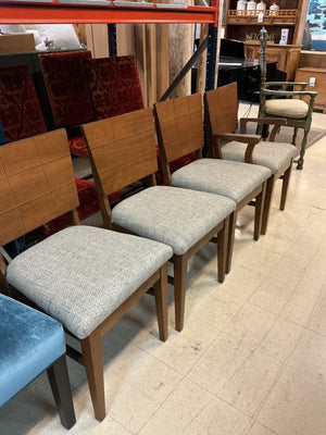 6 Art Deco Dining Chairs (set of 6)