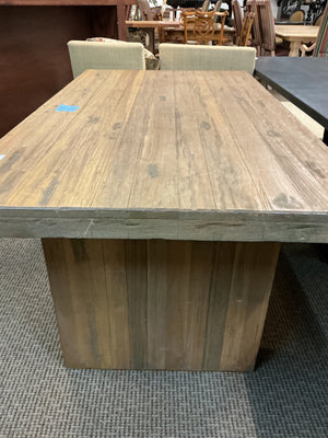 Wood Dining Table - 68" x 38" x 30"