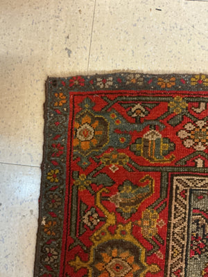 Antique Persian Malayer/Hamadan Runner Rug 3'7" x 18'10"