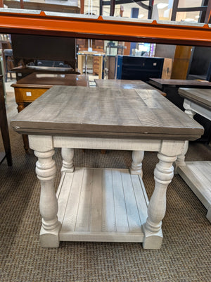 Rectangular  End Table  24x24x26`