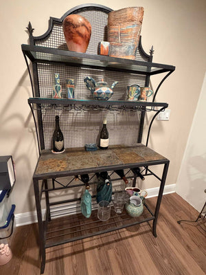 Black and Gray Iron