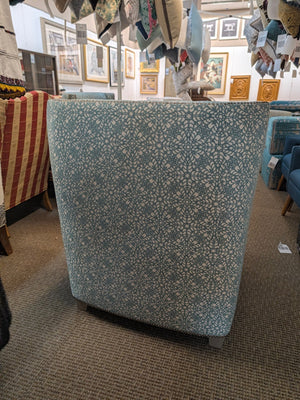 Large Square-Back Lounge Chair with Nailhead Trim (EACH)