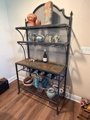 Black and Gray Iron
