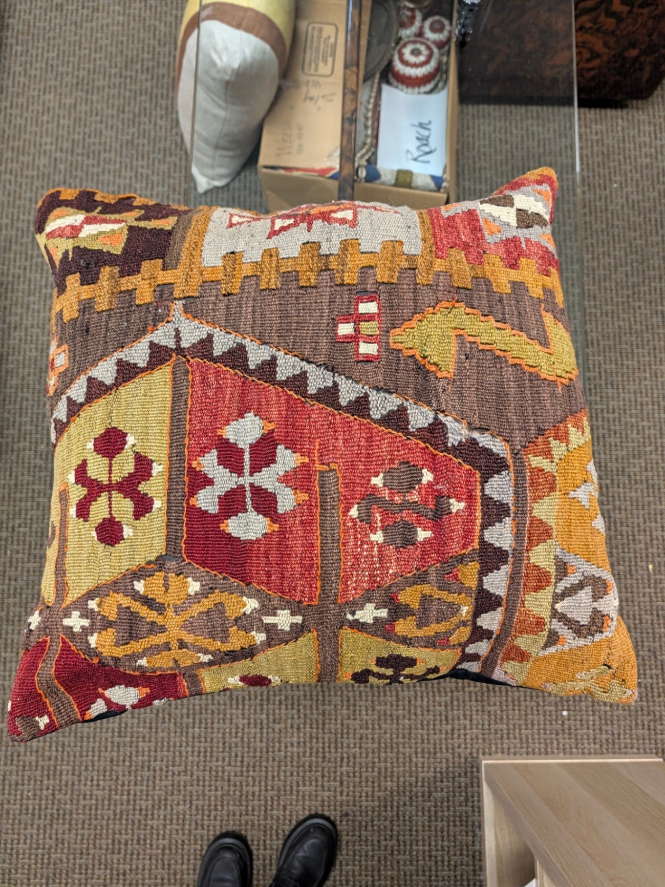 NEEDS APPROVAL** Killim Pillow 22" x 22"