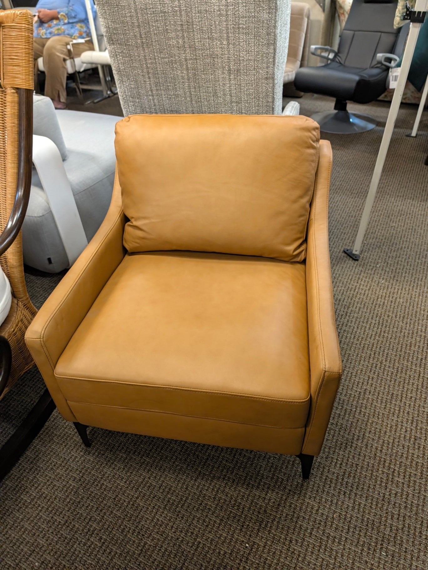 Modway Corland Leather Armchair 