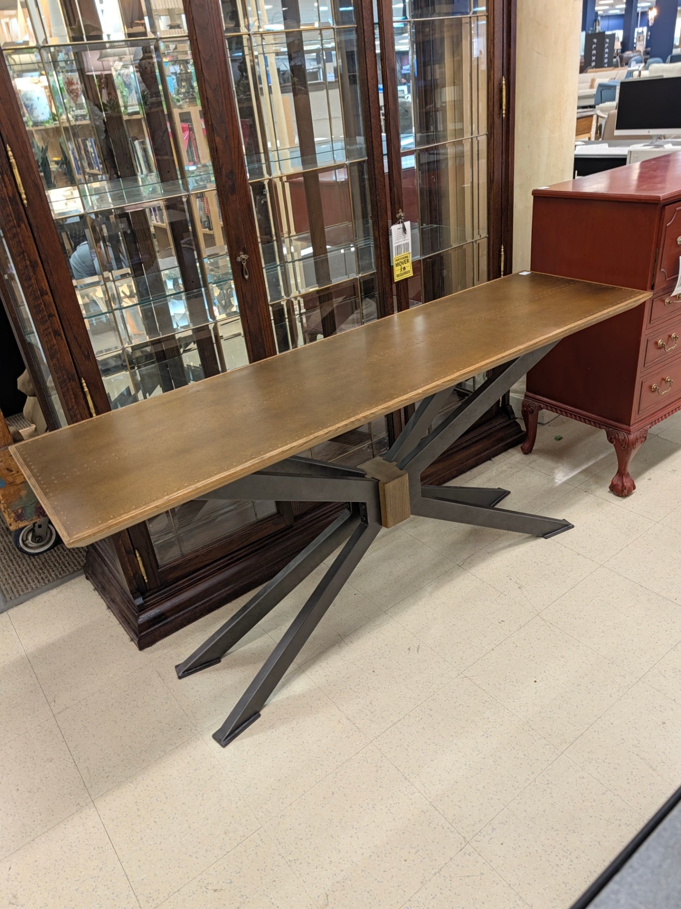 PIC *Four Hands Spider Console Table - 65" x 18" x 30"