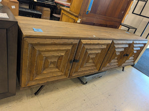 Warus Rustic Sideboard  88" x 22" x 32"