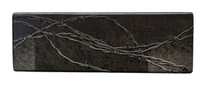 Claire Duncan signed, "Broken Promises" 20.75" x 7"