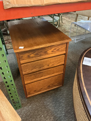 Oak 3 Drawer Cabinet