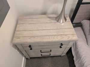 Legacy Classic Belhaven Weathered Plank Nightstand (30" x 19" x 39")