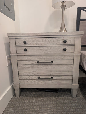 Legacy Classic Belhaven Weathered Plank Nightstand (30" x 19" x 39")
