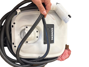 Siemens VersiCharge Electric Vehicle EV Charging Station with Attached Charging Cable & Quick Start Guide