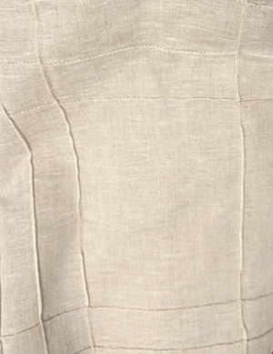 Curtains Tan w/ Design L100" x W50" PAIR