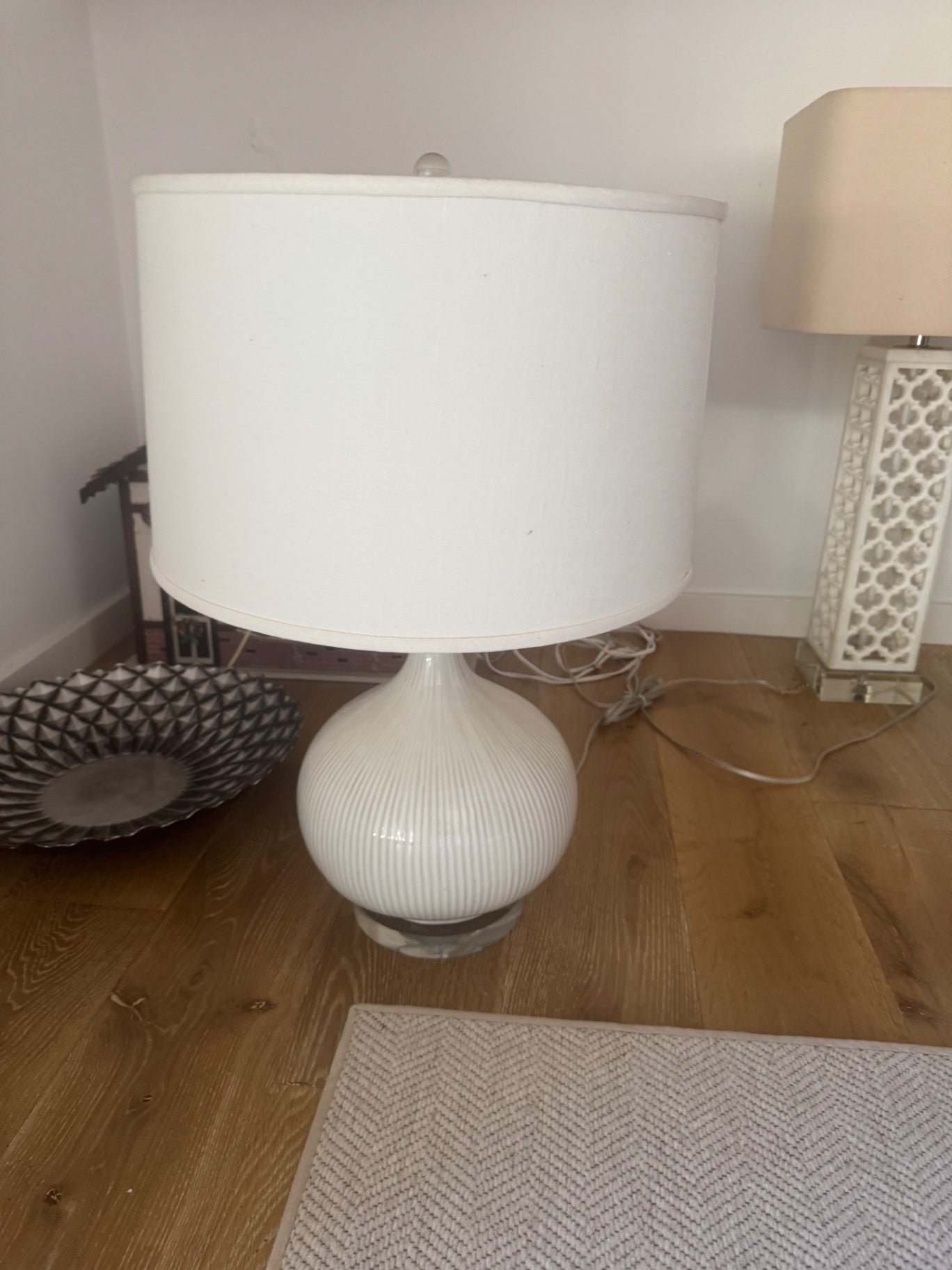 Ballard Designs Crema Ceramic and silk