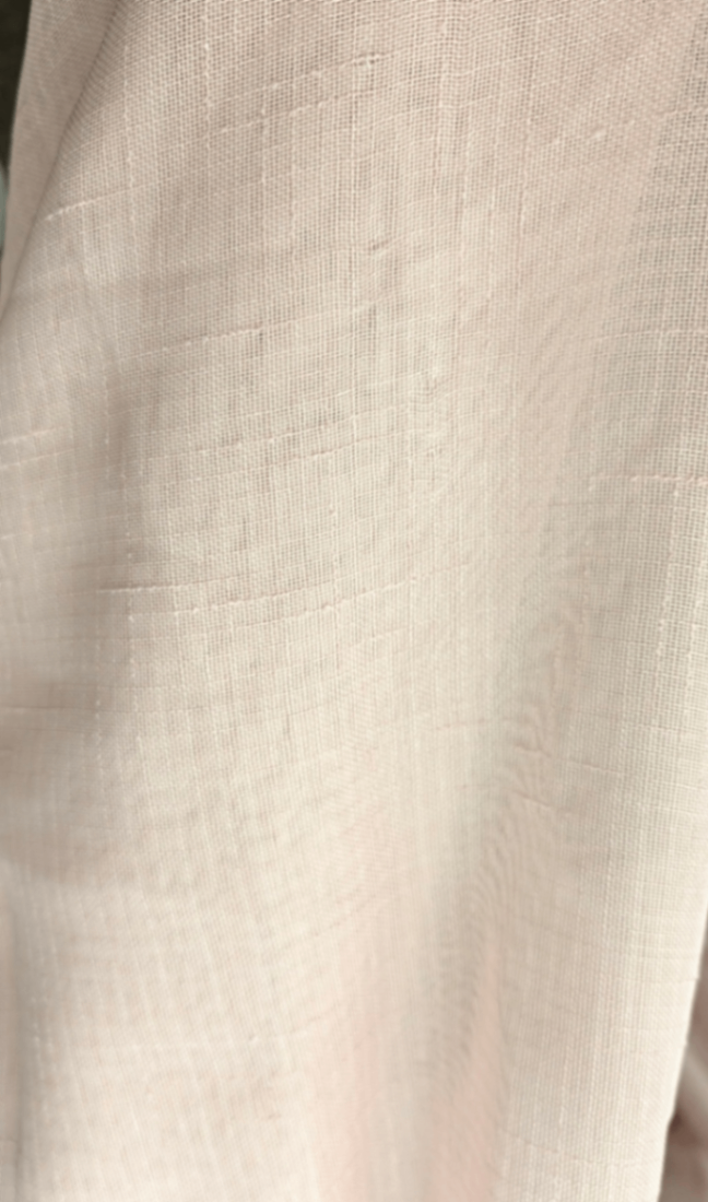 Curtains Sheer Pink W56" x L84" PAIR