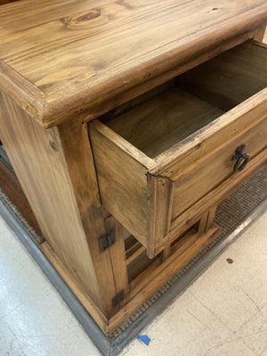 Rustic Nightstand / Side Chest 16x22x32
