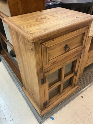Rustic Nightstand / Side Chest 16x22x32