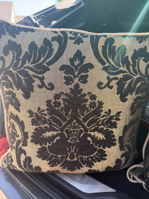 Gold and Black Fabric
